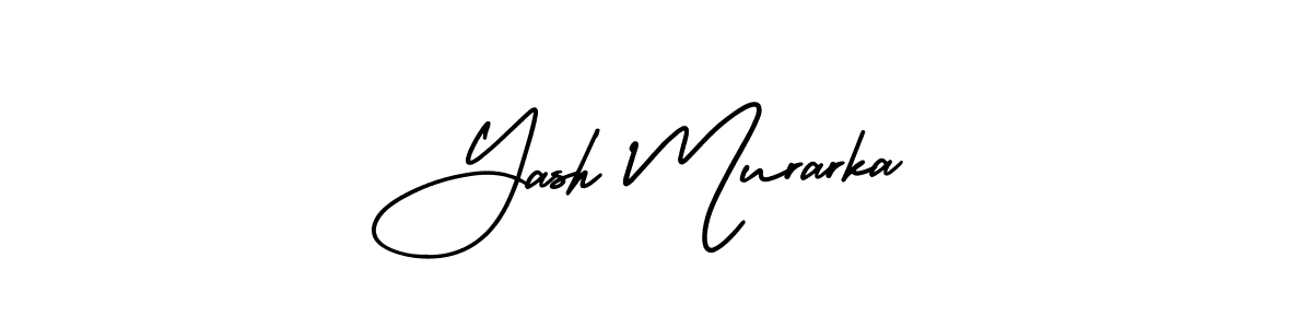 Design your own signature with our free online signature maker. With this signature software, you can create a handwritten (AmerikaSignatureDemo-Regular) signature for name Yash Murarka. Yash Murarka signature style 3 images and pictures png