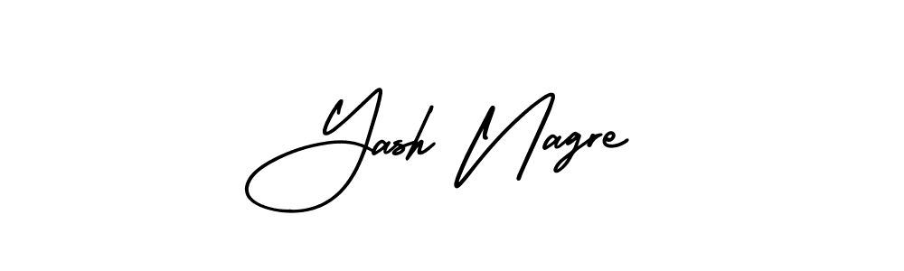 Make a beautiful signature design for name Yash Nagre. Use this online signature maker to create a handwritten signature for free. Yash Nagre signature style 3 images and pictures png