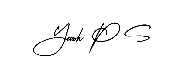 Make a beautiful signature design for name Yash P S. Use this online signature maker to create a handwritten signature for free. Yash P S signature style 3 images and pictures png