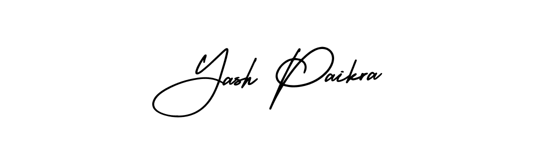 if you are searching for the best signature style for your name Yash Paikra. so please give up your signature search. here we have designed multiple signature styles  using AmerikaSignatureDemo-Regular. Yash Paikra signature style 3 images and pictures png