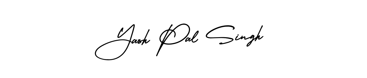 This is the best signature style for the Yash Pal Singh name. Also you like these signature font (AmerikaSignatureDemo-Regular). Mix name signature. Yash Pal Singh signature style 3 images and pictures png