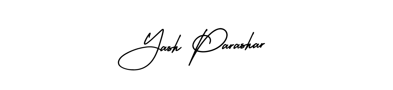 It looks lik you need a new signature style for name Yash Parashar. Design unique handwritten (AmerikaSignatureDemo-Regular) signature with our free signature maker in just a few clicks. Yash Parashar signature style 3 images and pictures png