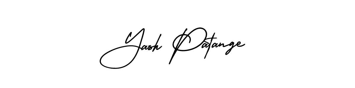 Make a beautiful signature design for name Yash Patange. Use this online signature maker to create a handwritten signature for free. Yash Patange signature style 3 images and pictures png