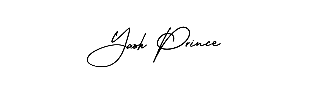 Make a beautiful signature design for name Yash Prince. With this signature (AmerikaSignatureDemo-Regular) style, you can create a handwritten signature for free. Yash Prince signature style 3 images and pictures png
