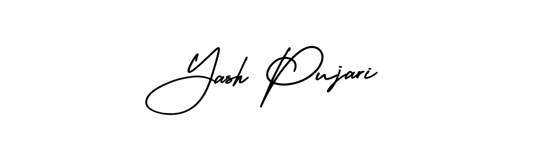 This is the best signature style for the Yash Pujari name. Also you like these signature font (AmerikaSignatureDemo-Regular). Mix name signature. Yash Pujari signature style 3 images and pictures png