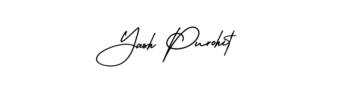 How to make Yash Purohit signature? AmerikaSignatureDemo-Regular is a professional autograph style. Create handwritten signature for Yash Purohit name. Yash Purohit signature style 3 images and pictures png