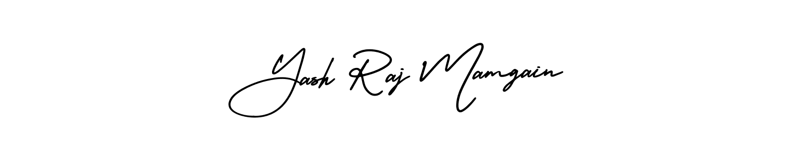 Make a beautiful signature design for name Yash Raj Mamgain. With this signature (AmerikaSignatureDemo-Regular) style, you can create a handwritten signature for free. Yash Raj Mamgain signature style 3 images and pictures png