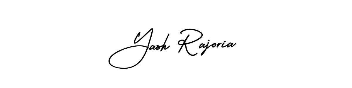 Design your own signature with our free online signature maker. With this signature software, you can create a handwritten (AmerikaSignatureDemo-Regular) signature for name Yash Rajoria. Yash Rajoria signature style 3 images and pictures png