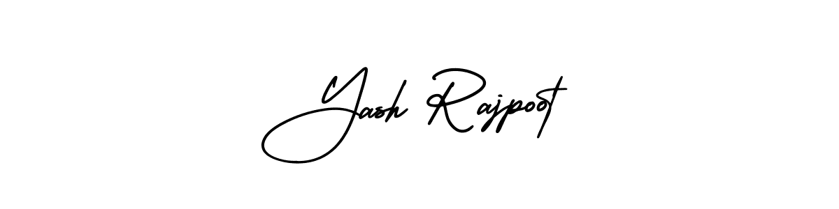 Yash Rajpoot stylish signature style. Best Handwritten Sign (AmerikaSignatureDemo-Regular) for my name. Handwritten Signature Collection Ideas for my name Yash Rajpoot. Yash Rajpoot signature style 3 images and pictures png