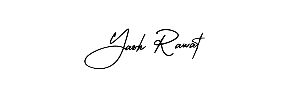 How to Draw Yash Rawat signature style? AmerikaSignatureDemo-Regular is a latest design signature styles for name Yash Rawat. Yash Rawat signature style 3 images and pictures png