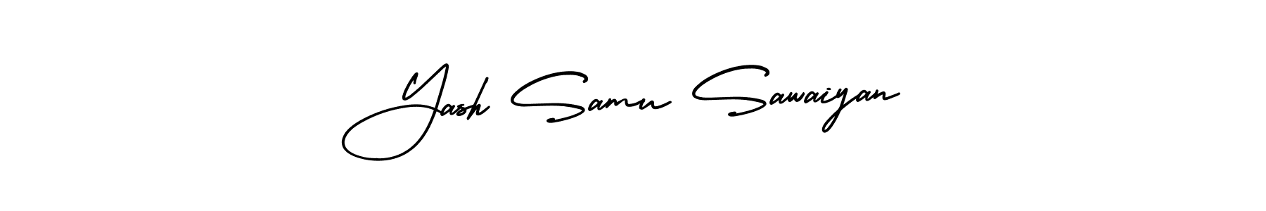 How to Draw Yash Samu Sawaiyan signature style? AmerikaSignatureDemo-Regular is a latest design signature styles for name Yash Samu Sawaiyan. Yash Samu Sawaiyan signature style 3 images and pictures png