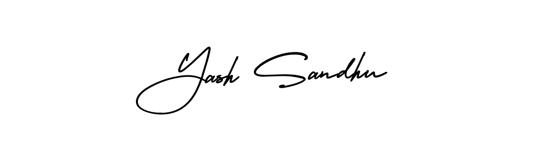 Also we have Yash Sandhu name is the best signature style. Create professional handwritten signature collection using AmerikaSignatureDemo-Regular autograph style. Yash Sandhu signature style 3 images and pictures png