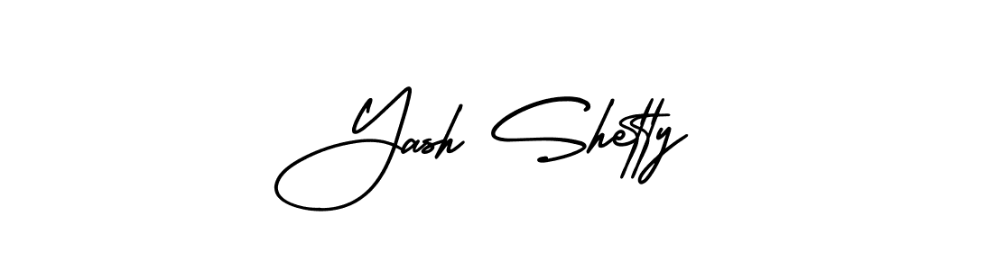 Create a beautiful signature design for name Yash Shetty. With this signature (AmerikaSignatureDemo-Regular) fonts, you can make a handwritten signature for free. Yash Shetty signature style 3 images and pictures png