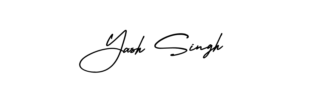 How to Draw Yash Singh signature style? AmerikaSignatureDemo-Regular is a latest design signature styles for name Yash Singh. Yash Singh signature style 3 images and pictures png