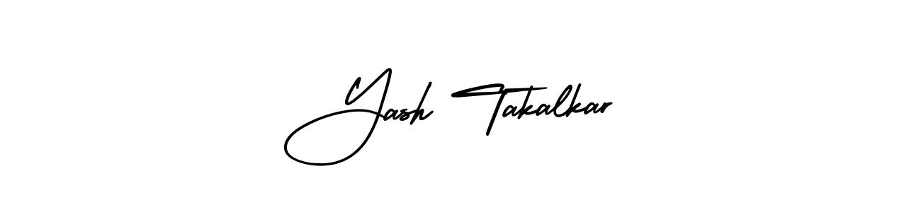 How to Draw Yash Takalkar signature style? AmerikaSignatureDemo-Regular is a latest design signature styles for name Yash Takalkar. Yash Takalkar signature style 3 images and pictures png