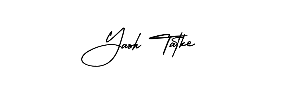 Make a beautiful signature design for name Yash Tatke. Use this online signature maker to create a handwritten signature for free. Yash Tatke signature style 3 images and pictures png