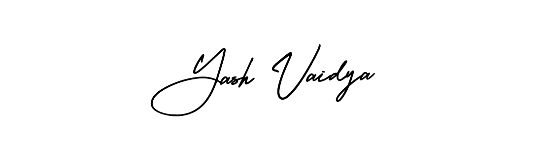 AmerikaSignatureDemo-Regular is a professional signature style that is perfect for those who want to add a touch of class to their signature. It is also a great choice for those who want to make their signature more unique. Get Yash Vaidya name to fancy signature for free. Yash Vaidya signature style 3 images and pictures png
