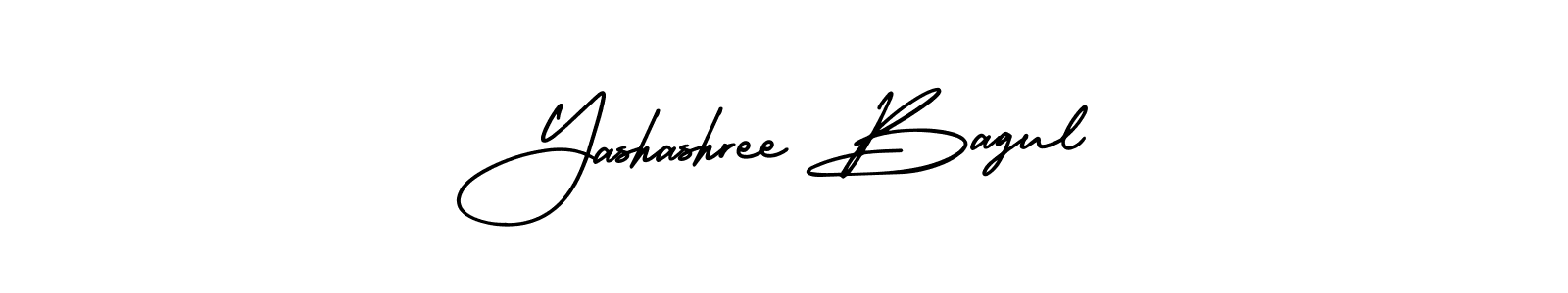 AmerikaSignatureDemo-Regular is a professional signature style that is perfect for those who want to add a touch of class to their signature. It is also a great choice for those who want to make their signature more unique. Get Yashashree Bagul name to fancy signature for free. Yashashree Bagul signature style 3 images and pictures png
