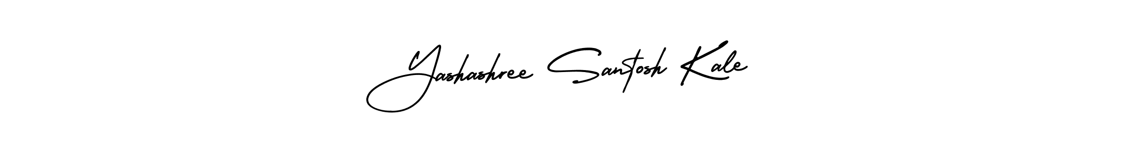 Make a beautiful signature design for name Yashashree Santosh Kale. With this signature (AmerikaSignatureDemo-Regular) style, you can create a handwritten signature for free. Yashashree Santosh Kale signature style 3 images and pictures png