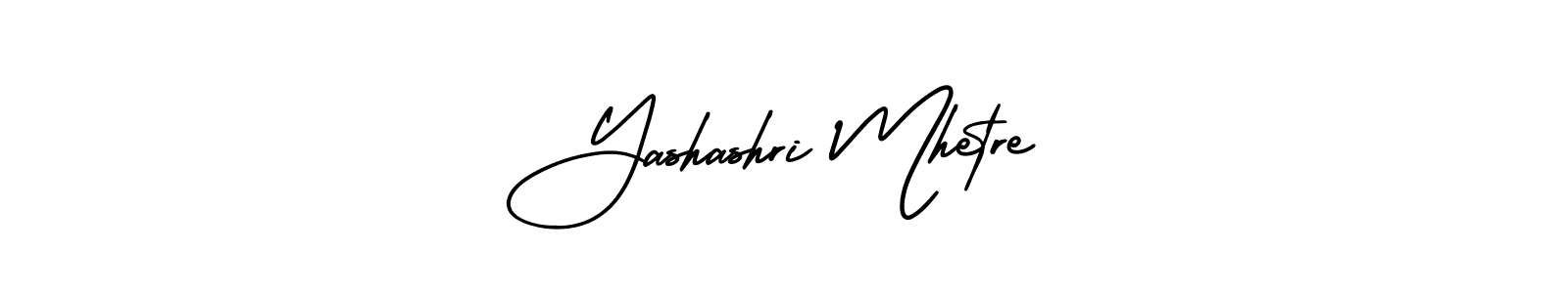 Yashashri Mhetre stylish signature style. Best Handwritten Sign (AmerikaSignatureDemo-Regular) for my name. Handwritten Signature Collection Ideas for my name Yashashri Mhetre. Yashashri Mhetre signature style 3 images and pictures png