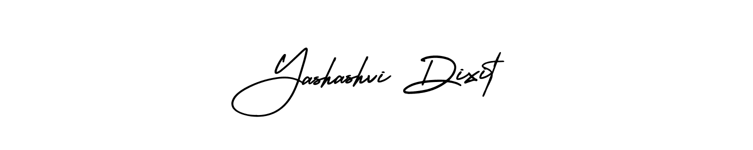 The best way (AmerikaSignatureDemo-Regular) to make a short signature is to pick only two or three words in your name. The name Yashashvi Dixit include a total of six letters. For converting this name. Yashashvi Dixit signature style 3 images and pictures png
