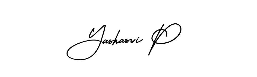 How to make Yashasvi P signature? AmerikaSignatureDemo-Regular is a professional autograph style. Create handwritten signature for Yashasvi P name. Yashasvi P signature style 3 images and pictures png