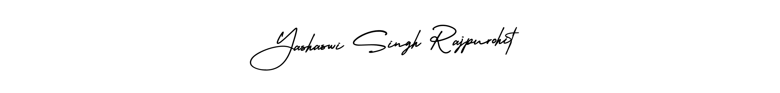 Make a beautiful signature design for name Yashaswi Singh Rajpurohit. With this signature (AmerikaSignatureDemo-Regular) style, you can create a handwritten signature for free. Yashaswi Singh Rajpurohit signature style 3 images and pictures png