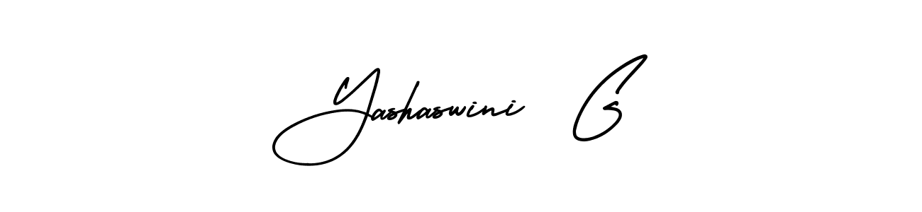You can use this online signature creator to create a handwritten signature for the name Yashaswini  G. This is the best online autograph maker. Yashaswini  G signature style 3 images and pictures png