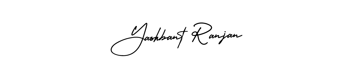 Make a short Yashbant Ranjan signature style. Manage your documents anywhere anytime using AmerikaSignatureDemo-Regular. Create and add eSignatures, submit forms, share and send files easily. Yashbant Ranjan signature style 3 images and pictures png