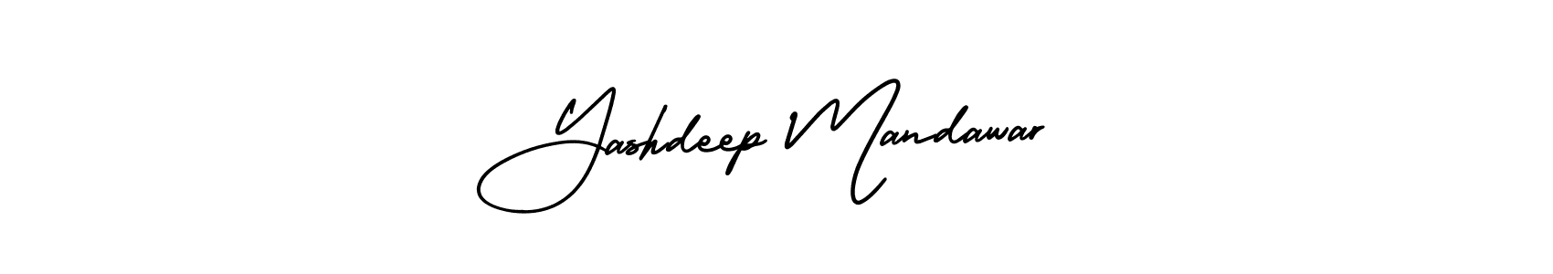 Make a beautiful signature design for name Yashdeep Mandawar. Use this online signature maker to create a handwritten signature for free. Yashdeep Mandawar signature style 3 images and pictures png