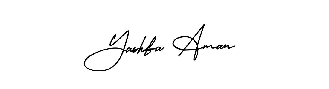 AmerikaSignatureDemo-Regular is a professional signature style that is perfect for those who want to add a touch of class to their signature. It is also a great choice for those who want to make their signature more unique. Get Yashfa Aman name to fancy signature for free. Yashfa Aman signature style 3 images and pictures png