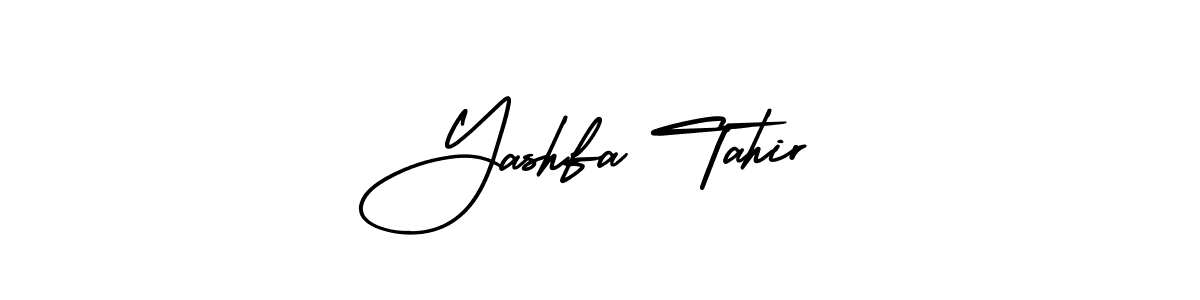 Make a short Yashfa Tahir signature style. Manage your documents anywhere anytime using AmerikaSignatureDemo-Regular. Create and add eSignatures, submit forms, share and send files easily. Yashfa Tahir signature style 3 images and pictures png