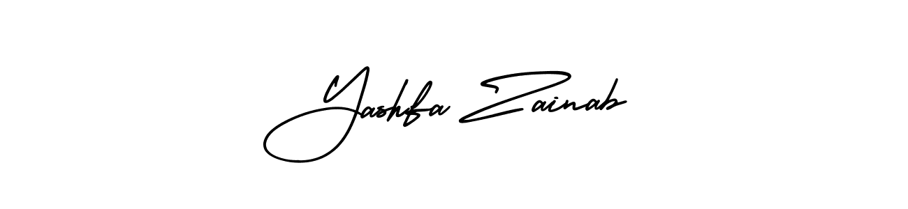 Here are the top 10 professional signature styles for the name Yashfa Zainab. These are the best autograph styles you can use for your name. Yashfa Zainab signature style 3 images and pictures png