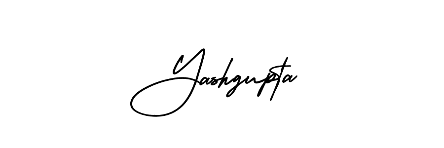 How to make Yashgupta name signature. Use AmerikaSignatureDemo-Regular style for creating short signs online. This is the latest handwritten sign. Yashgupta signature style 3 images and pictures png