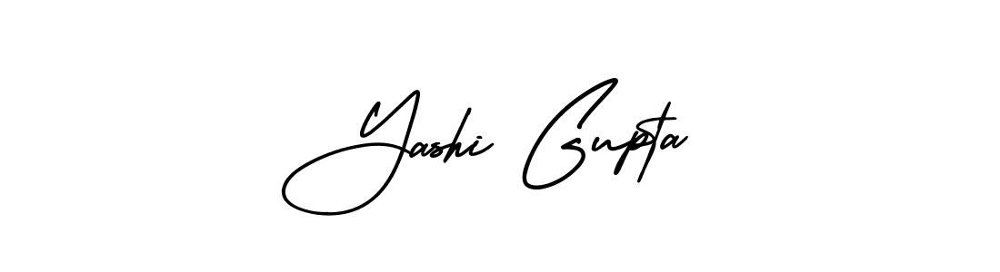 Yashi Gupta stylish signature style. Best Handwritten Sign (AmerikaSignatureDemo-Regular) for my name. Handwritten Signature Collection Ideas for my name Yashi Gupta. Yashi Gupta signature style 3 images and pictures png