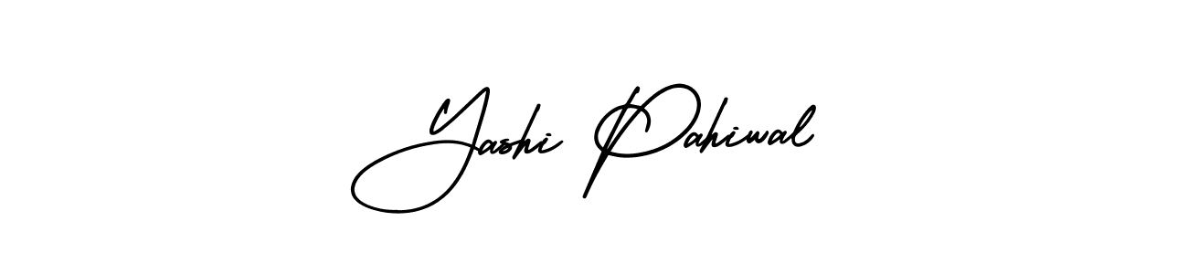 Yashi Pahiwal stylish signature style. Best Handwritten Sign (AmerikaSignatureDemo-Regular) for my name. Handwritten Signature Collection Ideas for my name Yashi Pahiwal. Yashi Pahiwal signature style 3 images and pictures png