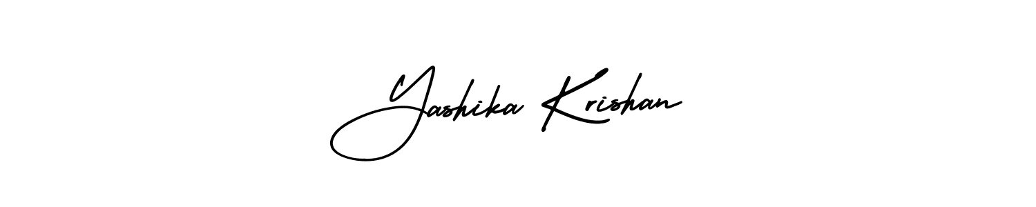 if you are searching for the best signature style for your name Yashika Krishan. so please give up your signature search. here we have designed multiple signature styles  using AmerikaSignatureDemo-Regular. Yashika Krishan signature style 3 images and pictures png