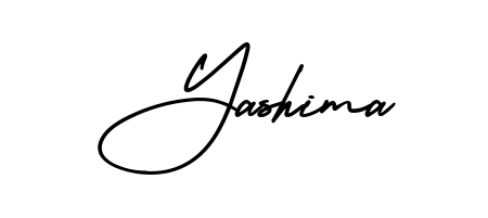 Make your name Yashima memorable on every contract using AmerikaSignatureDemo-Regular autograph style. Instant transparent background export available. Yashima signature style 3 images and pictures png