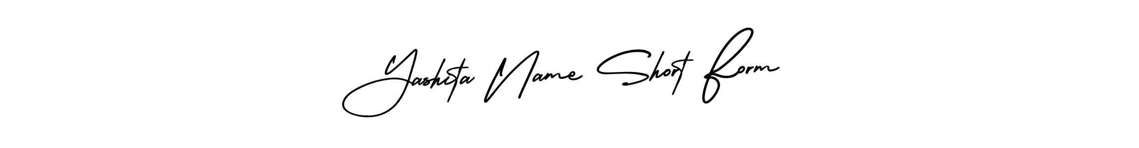 Make a beautiful signature design for name Yashita Name Short Form. Use this online signature maker to create a handwritten signature for free. Yashita Name Short Form signature style 3 images and pictures png