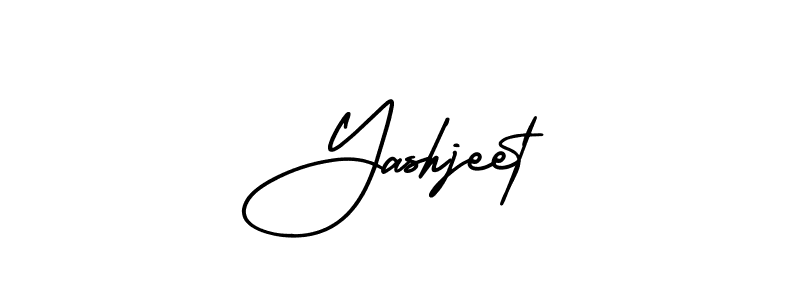 Design your own signature with our free online signature maker. With this signature software, you can create a handwritten (AmerikaSignatureDemo-Regular) signature for name Yashjeet. Yashjeet signature style 3 images and pictures png