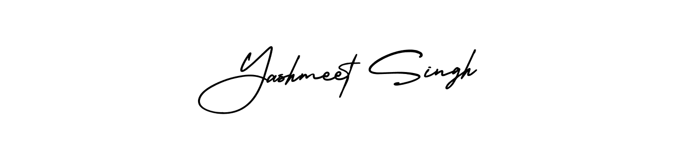 Use a signature maker to create a handwritten signature online. With this signature software, you can design (AmerikaSignatureDemo-Regular) your own signature for name Yashmeet Singh. Yashmeet Singh signature style 3 images and pictures png