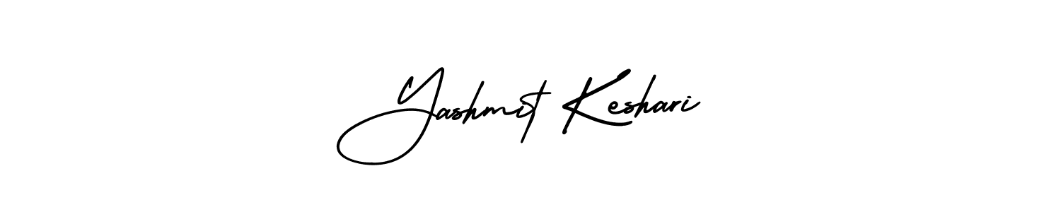Make a beautiful signature design for name Yashmit Keshari. Use this online signature maker to create a handwritten signature for free. Yashmit Keshari signature style 3 images and pictures png