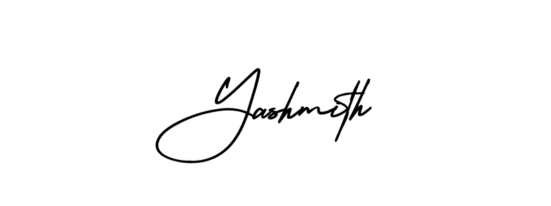 It looks lik you need a new signature style for name Yashmith. Design unique handwritten (AmerikaSignatureDemo-Regular) signature with our free signature maker in just a few clicks. Yashmith signature style 3 images and pictures png