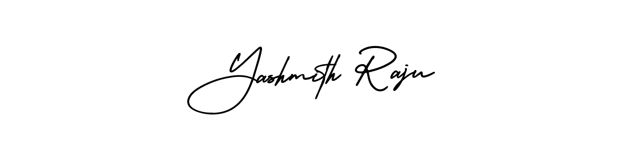 Similarly AmerikaSignatureDemo-Regular is the best handwritten signature design. Signature creator online .You can use it as an online autograph creator for name Yashmith Raju. Yashmith Raju signature style 3 images and pictures png