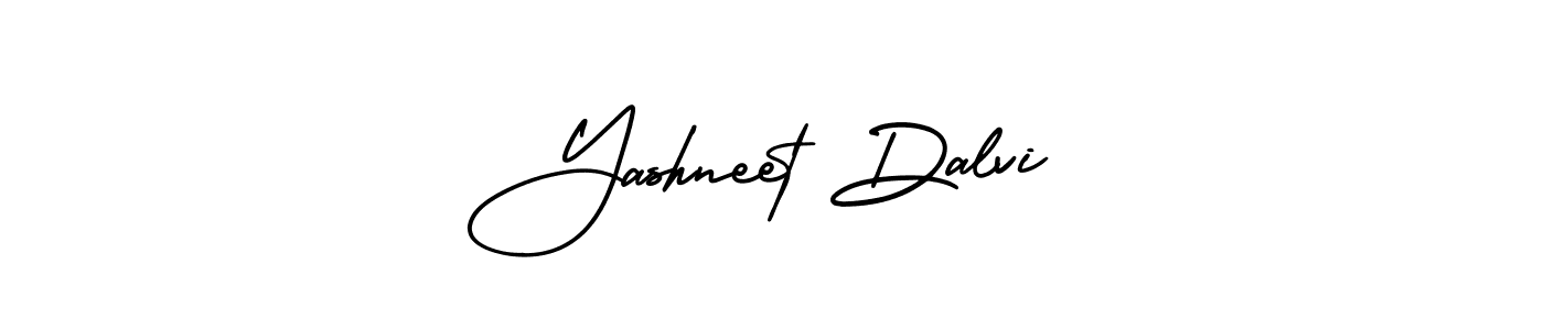 How to make Yashneet Dalvi name signature. Use AmerikaSignatureDemo-Regular style for creating short signs online. This is the latest handwritten sign. Yashneet Dalvi signature style 3 images and pictures png