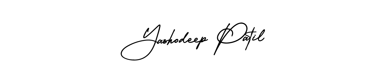 You can use this online signature creator to create a handwritten signature for the name Yashodeep Patil. This is the best online autograph maker. Yashodeep Patil signature style 3 images and pictures png