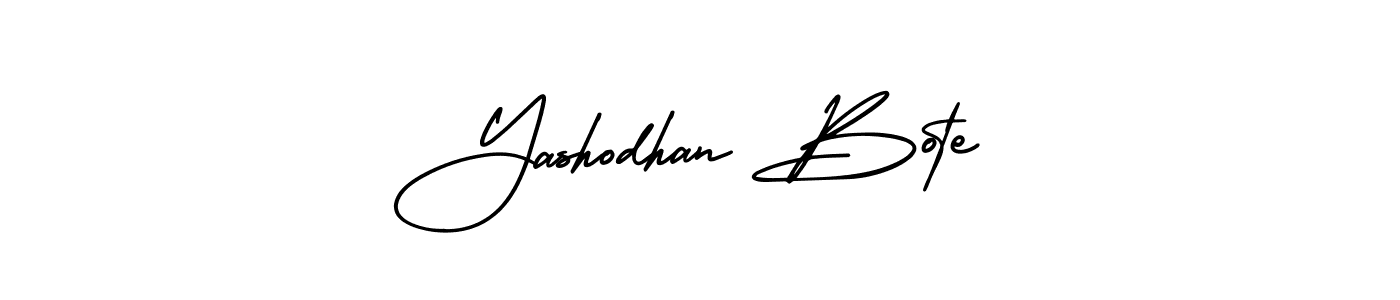 AmerikaSignatureDemo-Regular is a professional signature style that is perfect for those who want to add a touch of class to their signature. It is also a great choice for those who want to make their signature more unique. Get Yashodhan Bote name to fancy signature for free. Yashodhan Bote signature style 3 images and pictures png