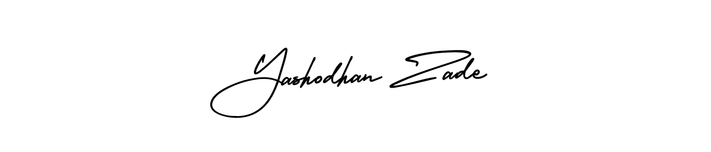 Make a short Yashodhan Zade signature style. Manage your documents anywhere anytime using AmerikaSignatureDemo-Regular. Create and add eSignatures, submit forms, share and send files easily. Yashodhan Zade signature style 3 images and pictures png
