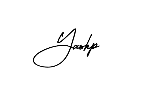 The best way (AmerikaSignatureDemo-Regular) to make a short signature is to pick only two or three words in your name. The name Yashp include a total of six letters. For converting this name. Yashp signature style 3 images and pictures png