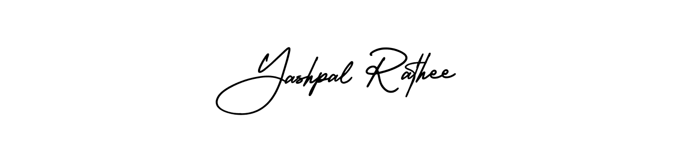 Yashpal Rathee stylish signature style. Best Handwritten Sign (AmerikaSignatureDemo-Regular) for my name. Handwritten Signature Collection Ideas for my name Yashpal Rathee. Yashpal Rathee signature style 3 images and pictures png